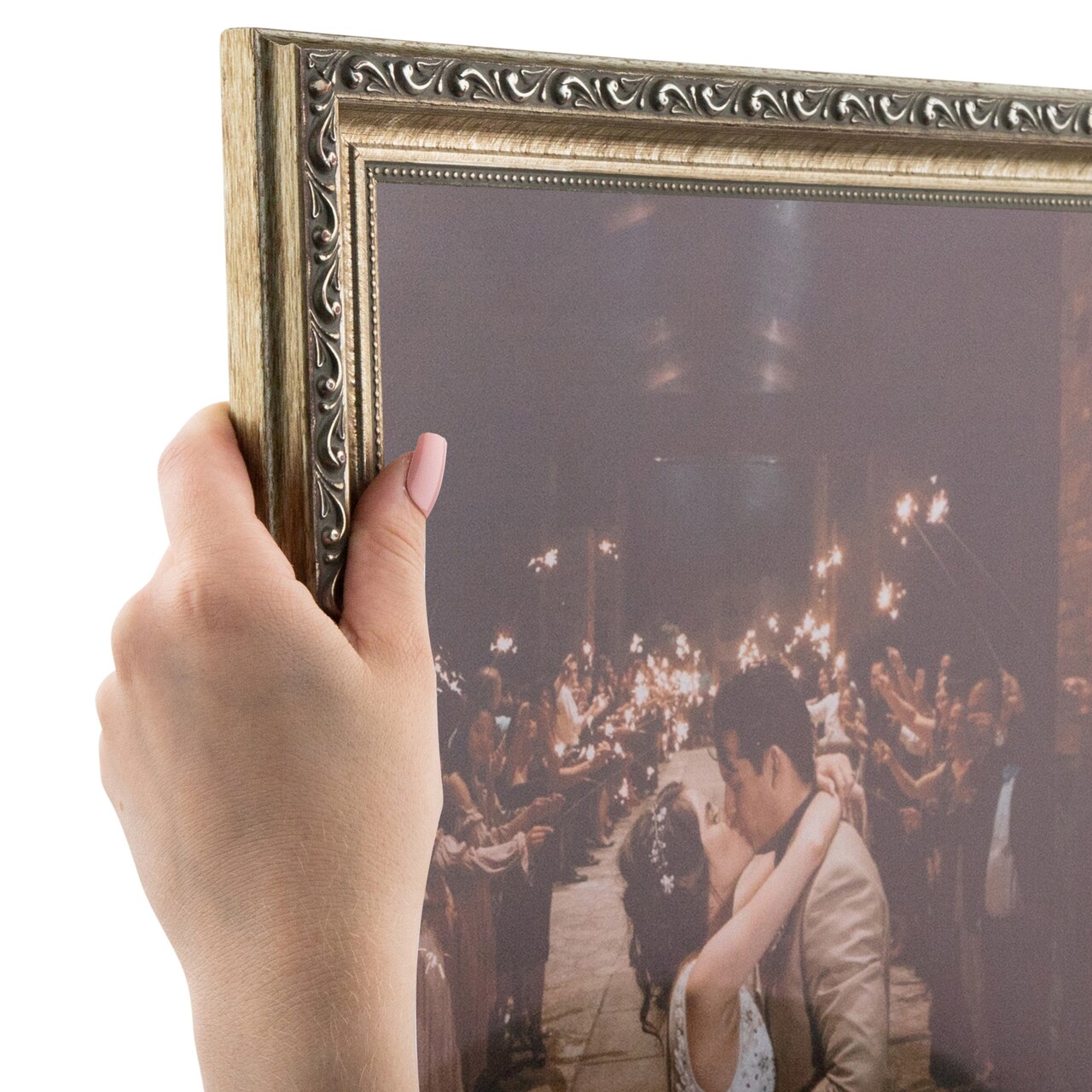 ArtToFrames 20x20 Inch Picture Frame, This 1.25 Inch Custom Wood Poster Frame is Available in Multiple Colors, Great for Your Art or Photos - Comes with Economy Acrylic and Corrugated Backing (A40OS)